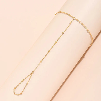 Stunning Creative Butterfly Link Chain Bracelet with Connected Finger Ring - Perfect Hand Harness Jewelry for Women & Girls