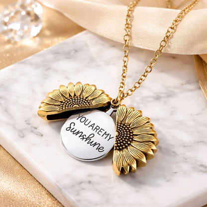 Sunflower Hug Locket